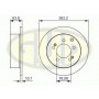 GDB110362 G.U.D. Гальмівний диск