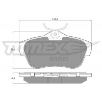 TX 15-94 TOMEX Brakes Комплект гальмівних колодок дисковий гальм
