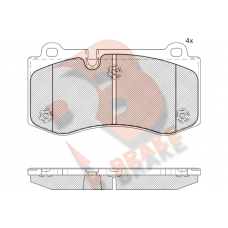 RB1796-071 R BRAKE КомплеК т гальмівних колодок, дискове гальмо