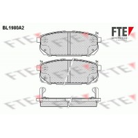 BL1980A2 FTE Комплект гальмівних колодок дисковий гальм
