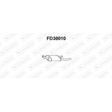 FD30010 VENEPORTE Глушник вихлопних газів кінцевий