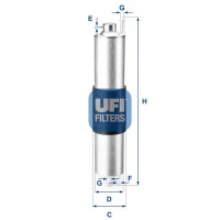 31.847.00 UFI Паливний фільтр