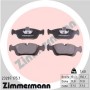 23287.175.1 ZIMMERMANN Комплект гальмівних колодок дисковий гальм