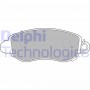LP1582 DELPHI КомплеК т гальмівних колодок, дискове гальмо