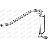 23986 WALKER Глушник вихлопних газів кінцевий