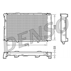 DRM17066 DENSO Радіатор охолодження двигуна