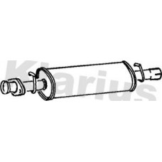 220486 KLARIUS Середній глушник вихлопних газів