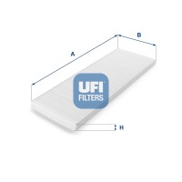 53.042.00 UFI Фільтр повітря у внутрішньому просторі