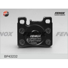 BP43232 FENOX Комплект гальмівних колодок дисковий гальм