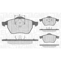363916060137 MAGNETI MARELLI КомплеК т гальмівних колодок, дискове гальмо