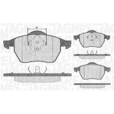 363916060137 MAGNETI MARELLI КомплеК т гальмівних колодок, дискове гальмо