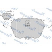 MBF016042 MANDO Комплект гальмівних колодок дисковий гальм