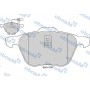 MBF016042 MANDO Комплект гальмівних колодок дисковий гальм
