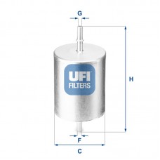 3181700 UFI Паливний фільтр