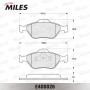 E400026 MILES Комплект гальмівних колодок дисковий гальм