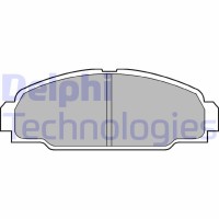 LP607 DELPHI Комплект гальмівних колодок дисковий гальм