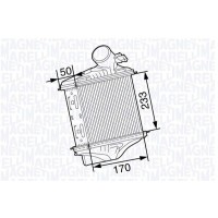351319202710 MAGNETI MARELLI Интеркулер