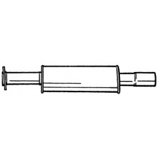 32408 SIGAM Середній глушник вихлопних газів