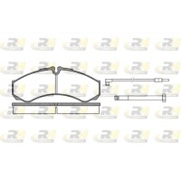 2651.02 ROADHOUSE Комплект гальмівних колодок дисковий гальм
