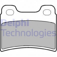 LP904 DELPHI Комплект гальмівних колодок дисковий гальм