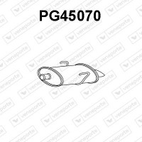 PG45070 VENEPORTE Глушник вихлопних газів кінцевий