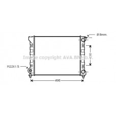 VNA2040 AVA QUALITY COOLING Радіатор охолодження двигуна