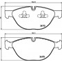 8DB 355 012-661 HELLA Комплект гальмівних колодок дисковий гальм