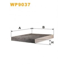 WP9037 WIX FILTERS Фільтр повітря у внутрішньому просторі