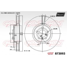 873093 MAXTECH Гальмівний диск