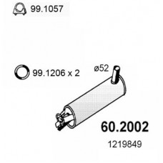 60.2002 ASSO Предглушник вихлопних газів