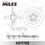 K011700 MILES Гальмівний диск