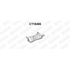 CT15486 VENEPORTE Глушник вихлопних газів кінцевий