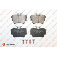 1617269080 EUROREPAR КомплеК т гальмівних колодок, дискове гальмо