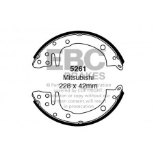 5261 EBC Brakes Комплект гальмівних колодок