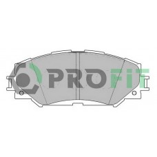 5000-2012 PROFIT Комплект гальмівних колодок дисковий гальм