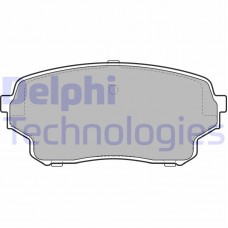 LP2000 DELPHI Комплект гальмівних колодок дисковий гальм