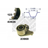 23926 MAPCO Комплект ременя ГРМ