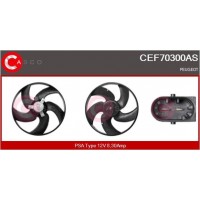 CEF70300AS CASCO Вентилятор охолодження двигуна