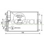 DS710C002 PRASCO Конденсатор кондиціонера
