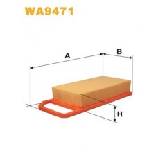 WA9471 WIX FILTERS Повітряний фільтр
