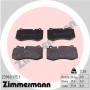 23960.175.1 ZIMMERMANN Комплект гальмівних колодок дисковий гальм