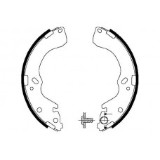 KBS-5421 KAVO PARTS Комплект гальмівних колодок