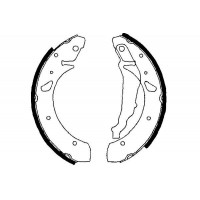 KBS-2912 KAVO PARTS Комплект гальмівних колодок