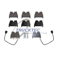 07.35.287 TRUCKTEC AUTOMOTIVE Комплект гальмівних колодок дисковий гальм