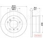 DP-0526C JAPANPARTS Гальмівний диск