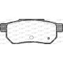 BPA0233.02 OPEN PARTS Комплект гальмівних колодок дисковий гальм