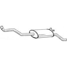 280-271 BOSAL Глушник вихлопних газів кінцевий