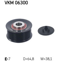 VKM 06300 SKF Механізм вільного ходу генератора