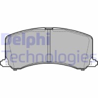 LP1014 DELPHI Комплект гальмівних колодок дисковий гальм