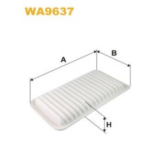 WA9637 WIX FILTERS Повітряний фільтр